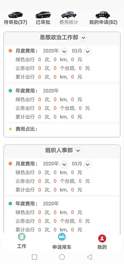 廣州公務出行車輛手機APP管理系統(tǒng) （廣州公務出行車輛手機APP管理系統(tǒng)）短途公務使用的車輛是企業(yè)自有車隊車輛； 用戶選擇了出發(fā)地、目的地之后，再選擇開始用車時間和用車結(jié)束時間；系統(tǒng)根據(jù)用車時間長短計算出所需要的臺班和費用；用戶提交申請； 辦公室主任收到推送通知后，查看該部門當前月份是否還有用車預算，如果金費充足，則同意此次申請； 申請的用戶會同時收到此次審批推送通知； 此時車隊隊長也會收到經(jīng)過辦公室主任同意的用車審批，車隊隊長根據(jù)用戶所需要的車輛類型，選擇車隊里已經(jīng)歸隊的車輛進行派單； 此時申請的用戶