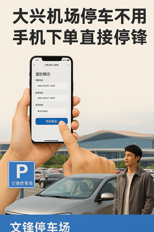不想大興機(jī)場停車遇糟心事？選文鋒，提前給自己省麻煩